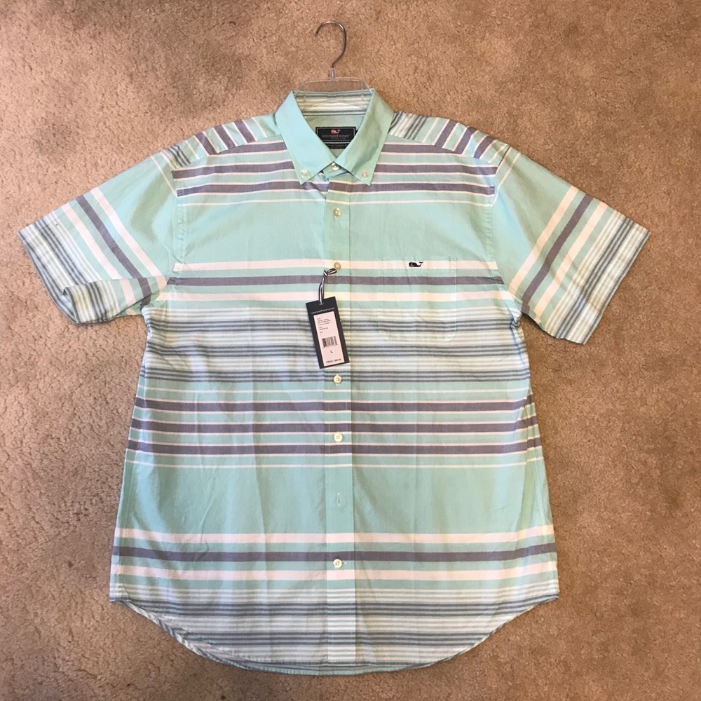 Men’s Vineyard Vines Short Sleeve Button-Up